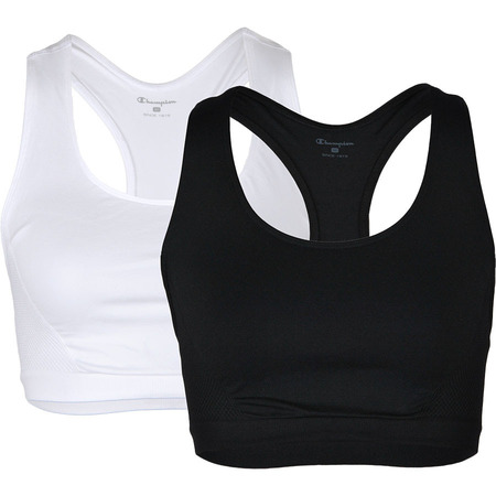 Champion Sport Bras Collection 2 Pack Seamless Top W