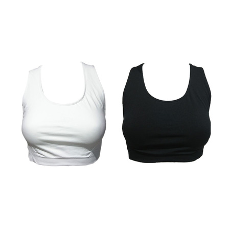 Champion Sport Collection 2 Pack Seamless Top W (White/Black)