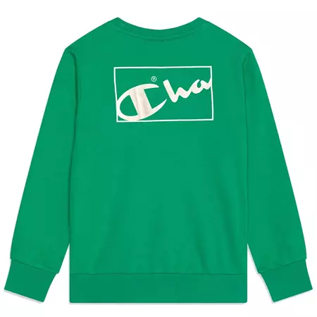 Champion Sport Lifestyle Logo Sweatshirt "Green"