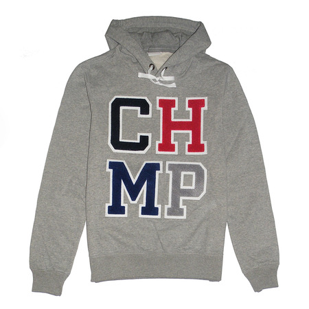 Champion Dep Of Rochester CHMP EasyFit Hooded (gris)