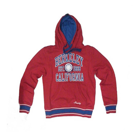 Champion Sudadera U. California Berkeley (rojo/azul/crema)