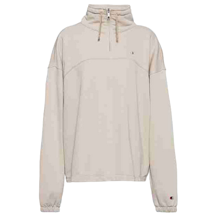 Champion Wmns Half Zip Sweatshirt "Beige"