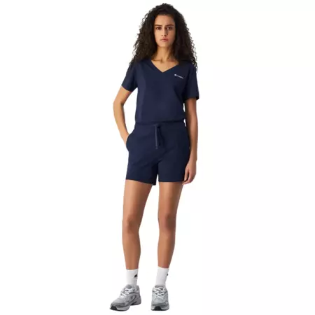 Champion Wmns Sport Lifestyle Logo Classic Short "Navy"