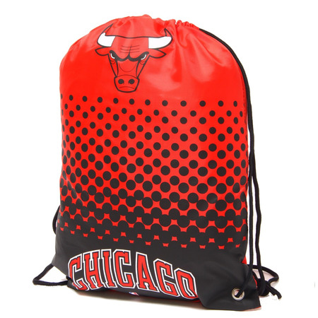 Chicago Bulls Drawstring Gym Bag (red/black)