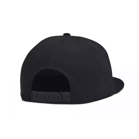 Curry Flat Brim Snapback "Black"