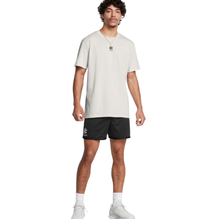 Curry Men´s Splash Shorts "Black-White Clay"