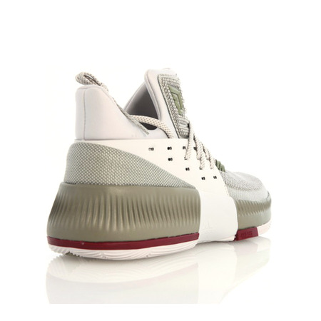 Damian Lillard 3 "West Campus" (pearl grey/collegiate burgundy/cargo)