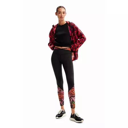 Desigual Butterfly Sport Leggings "Black"