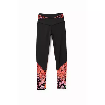 Desigual Butterfly Sport Leggings "Black"