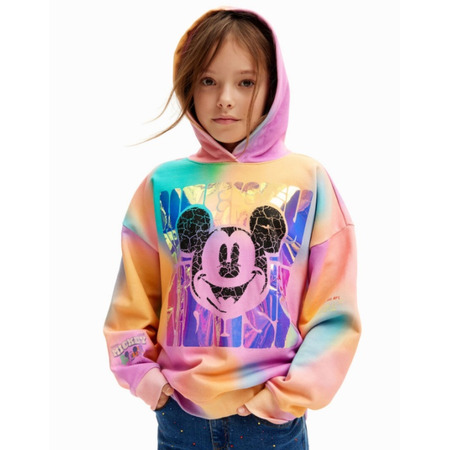 Desigual Mickey arty sweatshirt "Pink"