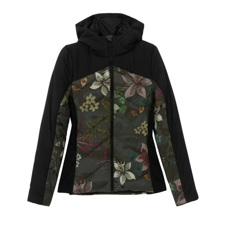 Desigual Padded Jacket Camo Flower