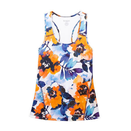 Desigual Tank Top Camo Flower