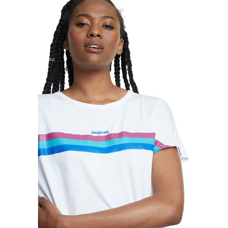 Desigual Tee Back Pleats Studio