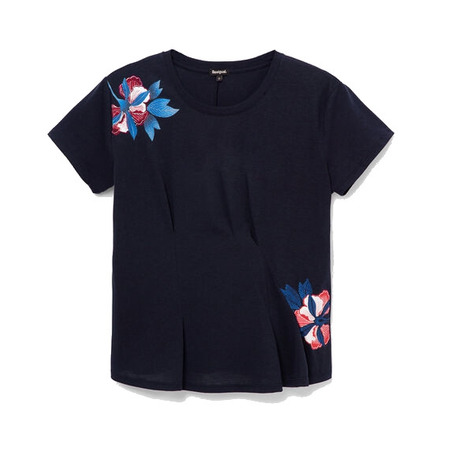 Desigual Tee Front Pleats Japan