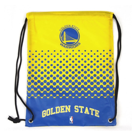 Golden State Warriors Drawstring Gym Bag (yellow/blue)