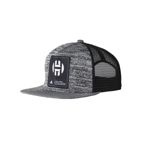 Harden Snapback Cap (dark grey heather/black/black)