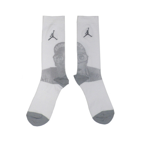 Jordan 4 Crew Sock (100/white/wolf grey)