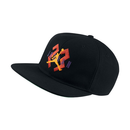 Jordan 6 OG Hat (010/black/spring leaf/laser orange)