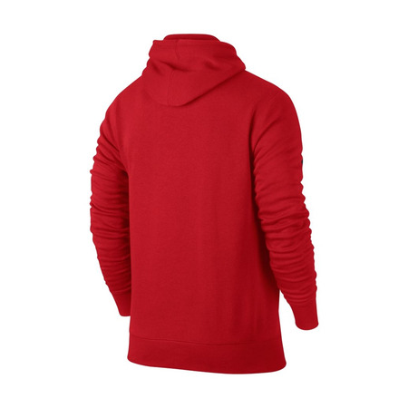 Jordan Flight Fleece Graphic Pullover Hoodie (687/gym red)