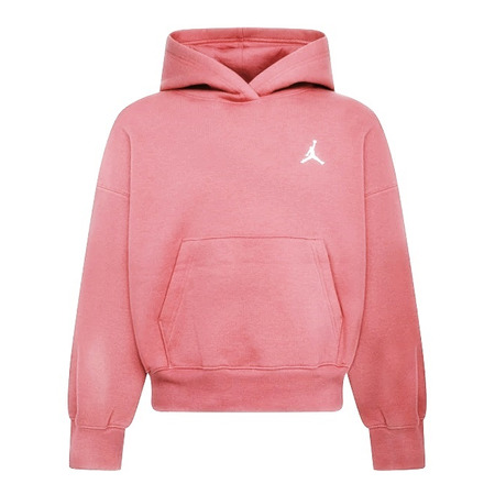 Jordan Girls Brooklyn Essentials Pullover Hoodie "Pink Salt"