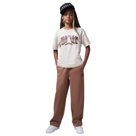 Jordan Girls JDB Push Through Graphic T-Shirt "Legend LT Brown"