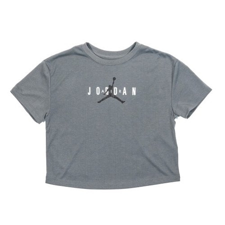 Jordan Girls Jumpman HBR Sustainable Tee "Gray"