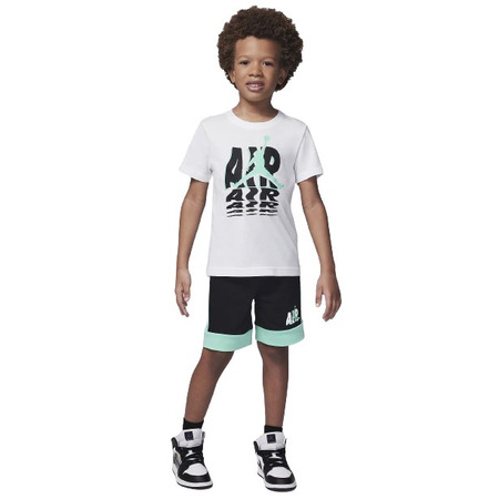 Jordan Infants JDB Galaxy French Terry Tee Shorts Set "Black"