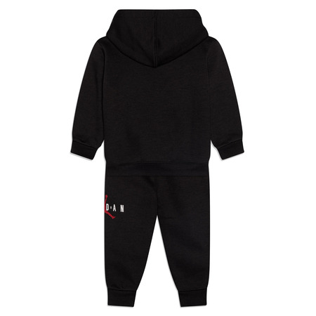 Jordan Infants Jumpman Sustainable Pullover Hood and Joggers Set "Black"