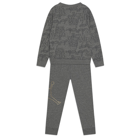 Jordan Infants Jumpman Take Flight Crew Neck And Joggers Set "Carbon"