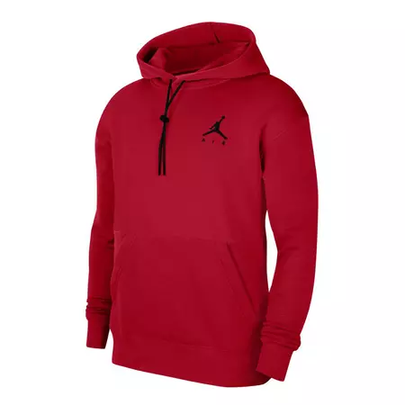 Jordan Jumpman Air Fleece Pullover Hoodie "Red"