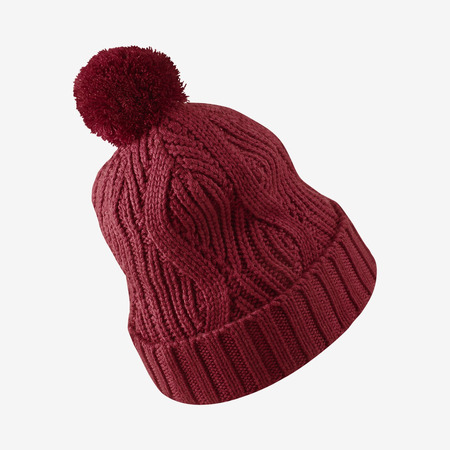 Jordan Jumpman Cable Beanie Pompon (687/rouge)