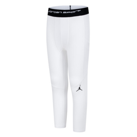 Jordan Kids Dri-FIT MJ Sport Compression Tights "White"