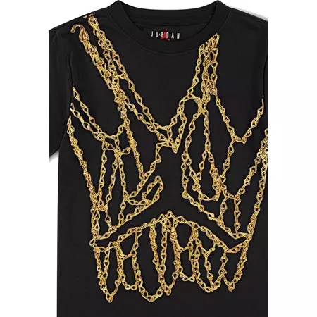 Jordan Kids Jumpman Chain T-Shirt "Black"