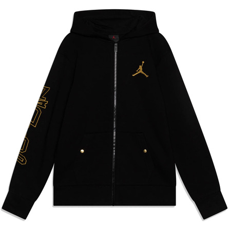 Jordan Kids Take Flight Full-Zip Fleece Hoodie "Black"