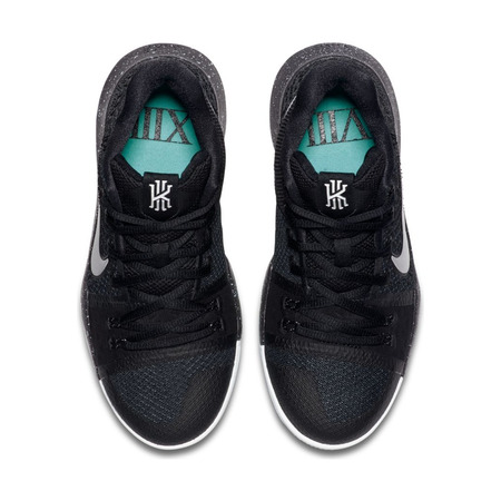 Kyrie 3 GS "Little Black Ice" (018/black/metallic silver/white/hyper turq)