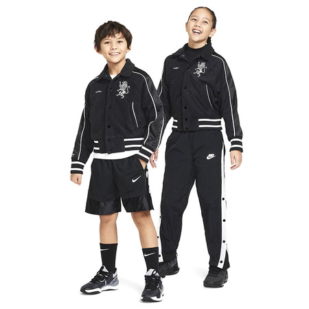 LeBron Kids' Basketball Jacket "Black"