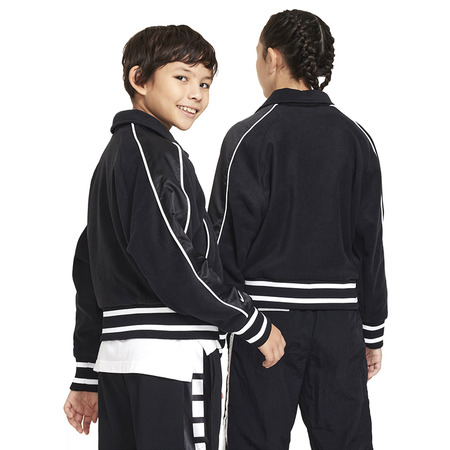 LeBron Kids' Basketball Jacket "Black"