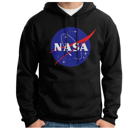 Nasa Logo Graphic Hoody "N12H-Black"