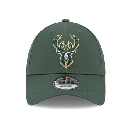 New Era Milwaukee Bucks Team Side Patch 9FORTY Cap