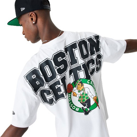 New Era NBA Boston Celtics Large Graphic Oversized T-Shirt