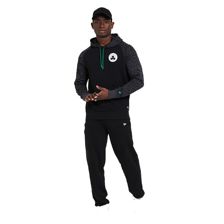 New Era NBA Boston Celtics Print Panel Hoody (black)