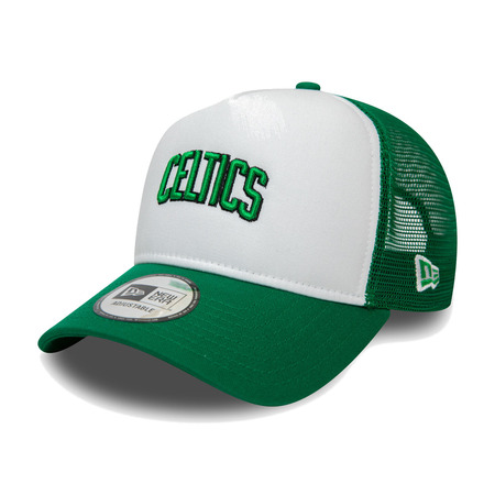 New Era NBA Boston Celtics Team Arch Trucker Cap