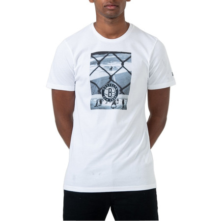 New Era NBA Brooklyn Nets Graphic Photo Print Tee