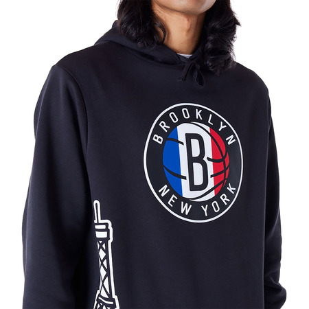 New Era NBA Brooklyn Nets Paris Games 2024 Reg Hoodie