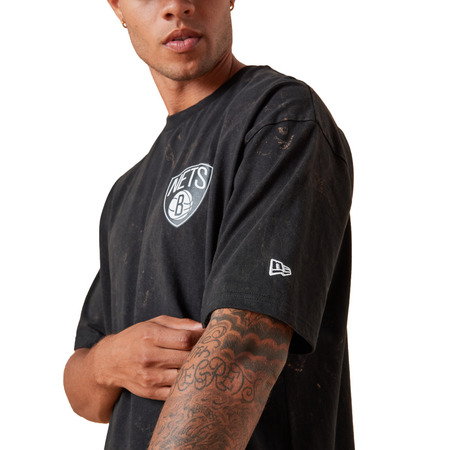 New Era NBA Brooklyn Nets Washed Pack Graphic T-shirt