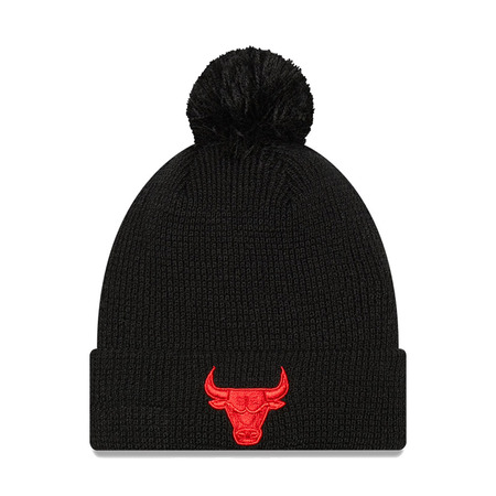 New Era NBA Chicago Bulls Bobble Beanie Pompom "Black"