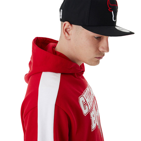 New Era NBA Chicago Bulls Cut and Sew Oversized Hoodie