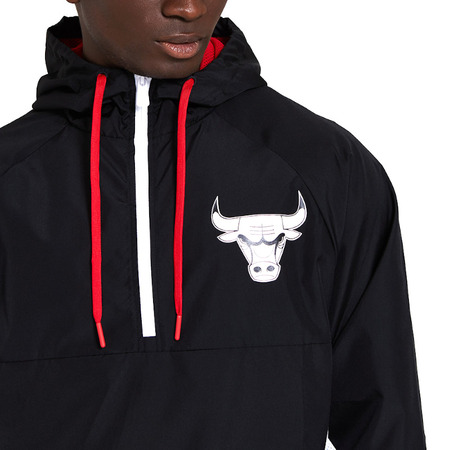 New Era NBA Chicago Bulls Print Infill Windbreaker