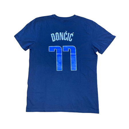 New Era NBA Dallas Mavericks Logo Tee # 77 DONCIC #