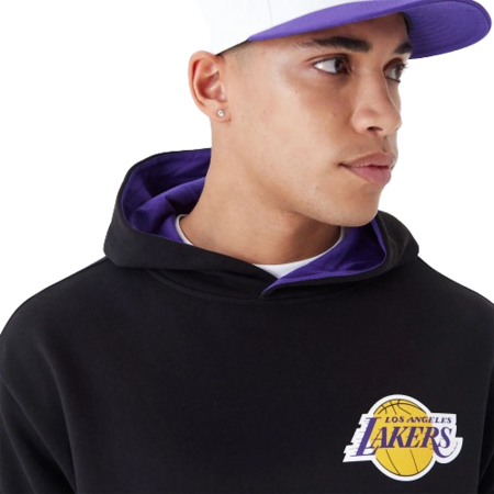 New Era NBA L.A Lakers Arch Graphic Oversized Pullover Hoodie